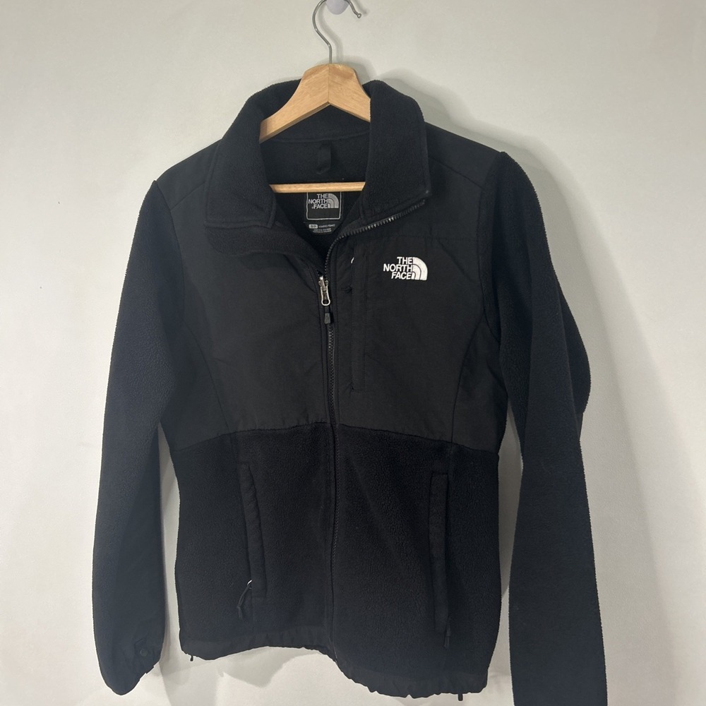 The North Face Denali Jacket Womens S Black Polartec Fleece